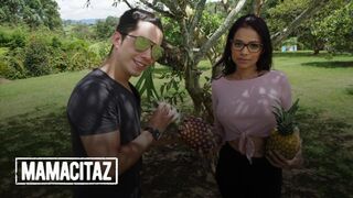 Mamacitaz - Huge Tits Latina Mila Garcia First Fucking On Camera