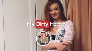 My Dirty Hobby - Redhead Beauty In Stockings Iva_Sonnenschein Gets Creampied After A Quickie