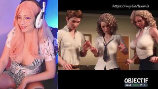 [Gameplay] 131 He cums inside kailey's pussy! Emily eats everything! treasure of n...