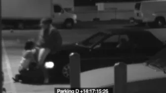 Scandalous GFs - Cock whore sucks off security attendant