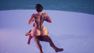 [Gameplay] Bimbo gives Blowjob Boobjob and finishes with creampied pussy wildlife pt8