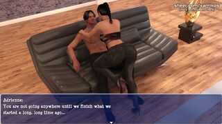 [Gameplay] Lily of the Valley | Big ass hot NTR cheating slutty wife tricks husban...
