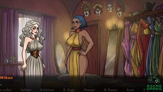 [Gameplay] Game of Whores ep 3 Vestido novo para Dany