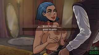 [Gameplay] Game of Whores ep 6 BoobsJob com a vendedora Peituda