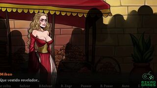 [Gameplay] Game of Whores ep 5 Dany x Cersei Rainha promete pole dance
