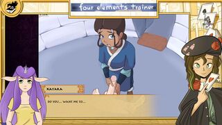 [Gameplay] Avatar the last Airbender Four Elements Trainer Part XII Katara handjob