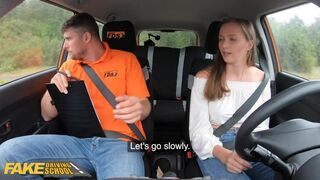 Stacey Cruz Gets Screwed by her Driving Instructor