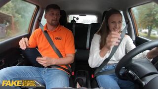 Stacey Cruz Gets Screwed by her Driving Instructor