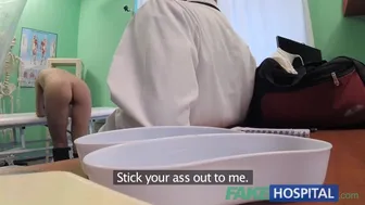 Fake Hospital - Dirty Doctor Fucks Female Thief And Creampies Her Pussy