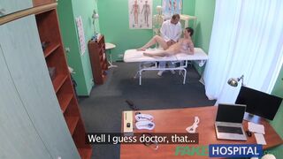 Sexy Aussie Tourist with Big Tits Loves Doctors Cum in Pussy