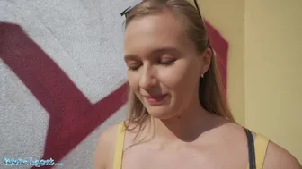 Public Agent - Stacy Cruz Flashes Her Perfect Tits For Cash