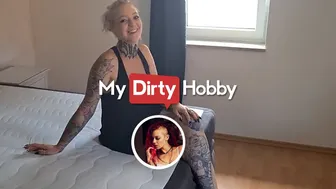 MyDirtyHobby - Naughty Tattooed Woman Valery_Venom Seduces A Customer To Drill Her Wet Pussy
