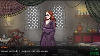 [Gameplay] Game of Whores ep 9 Curando a Insônia de Sansa com Esperma