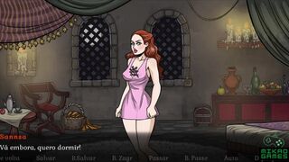 [Gameplay] Game of Whores ep 9 Curando a Insônia de Sansa com Esperma
