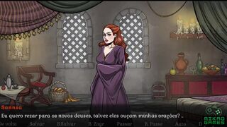 [Gameplay] Game of Whores ep X Espiando Dany e Sansa pela porta