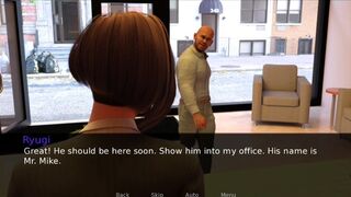 [Gameplay] Desire For Freedom 3 - 3some With The Friends Of My Boss In The Office