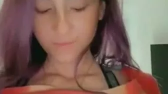 Compilation of busty babes flashing tits