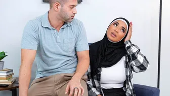 Curvy Arab girlfriend anal loophole fuck