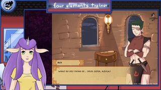 [Gameplay] Avatar the last Airbender Four Elements Trainer Part 21 Showering Azula