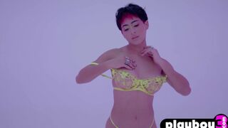 Amazing Latina Mia Valentine shows ass