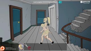 [Gameplay] FuckerMan - Collage Dorm || Anal Creampie at School || Full gameplay