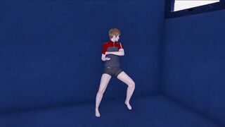 [Gameplay] World's Crossing Academy game Intro with sex scene at the end of the vi...