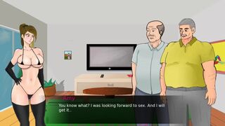 [Gameplay] Amy's Ecstasy Gameplay#30 First Time DOUBLE PENETRATION By Old Men Ende...