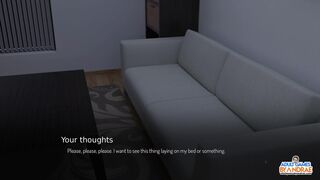 [Gameplay] EP11: REAL CAUGHT Girl masturbating with a huge DILDO [College Bound - ...
