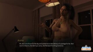 [Gameplay] EP13: Aisha let me play with her big Indian titties [College Bound - Se...