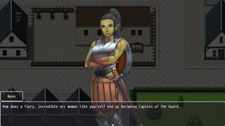 [Gameplay] Kingdom Of Subversion #08 Tall and Sexy Orc Woman Loves Rough Sex Outdoors