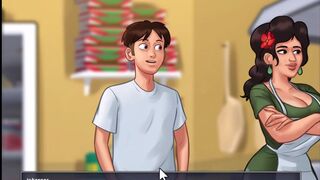 [Gameplay] Summertime saga - Johannes helped Maria in the shop