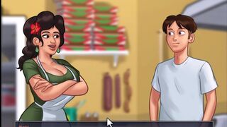 [Gameplay] Summertime saga - Johannes helped Maria in the shop