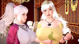 [Gameplay] Princess gets her dick-craving pussy fucked before introducing him to [...