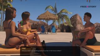 [Gameplay] No more money episode one Part Sex - Toby got boner by seeing his sexy ...