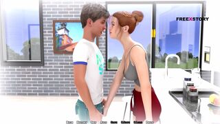 [Gameplay] College kings 1 deam about having sex with Riley. First sex scene of co...