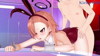 [Gameplay] Mikamo Neru (Bunny Girl ver.) and I have intense sex at a love hotel. -...