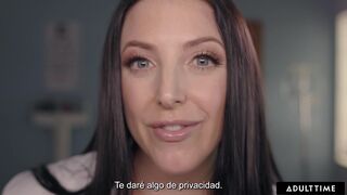 ASMR Fantasy - Full Body Physical Exam With MILF Doctor Angela White! Spanish Subtitles - POV