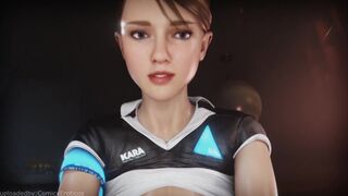 [Gameplay] Kara from Detroid like a slut! 3D Game Animations!