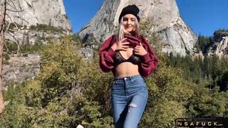 Hiking in Yosemite Ends with a Public BJ
