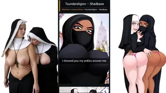 [Gameplay] Reacting To Lesbian Nun Love Eating Ass - Cartoon Porn