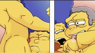 [Gameplay] Reading Adult Homer's Nightmare - Porn Parody