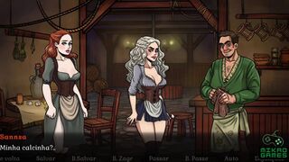 [Gameplay] Game of whores ep 19 Serviço de Garçonete Safada