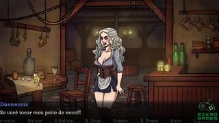 [Gameplay] Game of whores ep 19 Serviço de Garçonete Safada