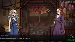 [Gameplay] Game of whores ep 28 Sexo Anal no dia de Aniversario da Sansa Stark