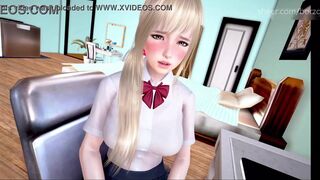 [Gameplay] MILF misses the taste of cum and sucks on teen's dick like a faucet [My...