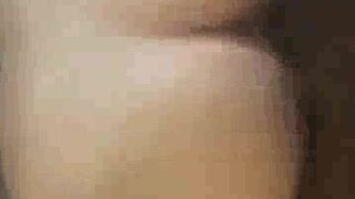 Housewife lets big black cock fuck her then swallows