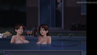 [Gameplay] Stepmom with big boobs and big ass gets horny talking about my giant di...