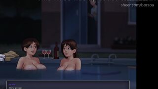 [Gameplay] Stepmom with big boobs and big ass gets horny talking about my giant di...