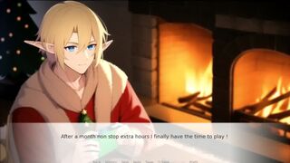[Gameplay] Cuckolding Santa [Rule 34 Hentai game] Ep.1 Link fucking a zoran girl o...