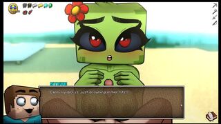 [Gameplay] HornyCraft [Minecraft Parody Hentai game PornPlay ] Ep.21 the creeper g...